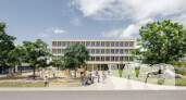 3-zügige modulare Grundschule und Sporthalle | © David Matthiessen