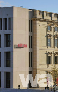 Kunst-am-Bau-Wettbewerb Humboldt Forum – zeitgenössische Fassade am Nordgiebel zum Lustgarten