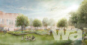 2. Preis WoltersPartner Stadtplaner GmbH, Coesfeld | wbp Landschaftsarchitekten GmbH, Bochum | Perspektive: Evghenii Talanin 