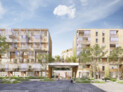 Gewinner Bauträger: Wohnbauvereinigung GFW Gemeinnützige GmbH | Architekturbüro: Sne Veselinovic ZT GmbH | Landschaftsplanung: idealice landschaftsarchitektur ZT