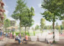 4. Preis: Studio Wessendorf, Berlin mit Plan und Recht GmbH, Berlin | Atelier Loidl Landschaftsarchitekten Berlin GmbH, Berlin | Ingenieurgesellschaft für Stadthydrologie mbH, Hannover | Visualisierung: RenderCircle