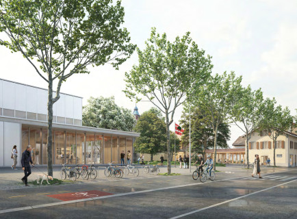 Salle polyvalente, pôle culturel et aménagement des espaces extérieurs