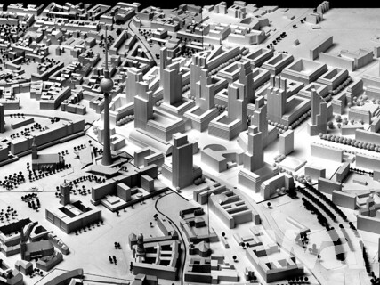 Hochhaus am Alexanderplatz | © Masterplan vom Wettbewerb 1994, 1. Preis Prof. Kollhoff, Berlin