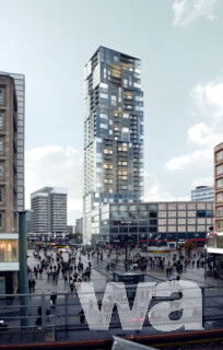Hochhaus am Alexanderplatz | © 3. Preis Barkow · Leibinger, Berlin