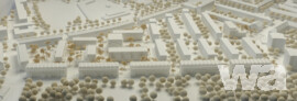 2. Preis: blrm Architekt*innen, Hamburg | Studio Vulkan Landschaftsarchitektur GmbH, München || Modelfoto: © Landherr und Wehrhahn Architektenpartnerschaft mbB, München