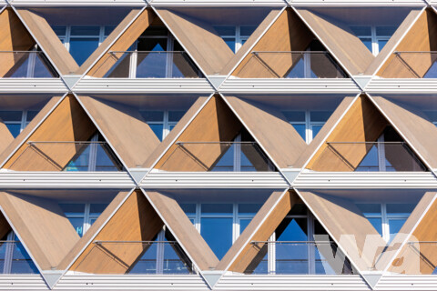The Cradle (WB: Baufeld MI 3 an der Speditionstraße im Düsseldorfer Medienhafen) | © HPP Architekten / © Ralph Richter