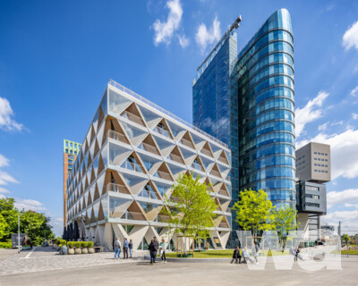 The Cradle (WB: Baufeld MI 3 an der Speditionstraße im Düsseldorfer Medienhafen) | © HPP Architekten / © Ralph Richter