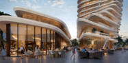 El Bulto, Malaga, Spain | Zaha Hadid Architects, London | Render by ZHA