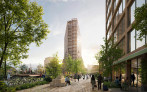 Gewinner: ADEPT ApS, Kopenhagen mit ohboi, atelier.tečka, VEN.KU architekti, VECTURA Pardubice, AFRY || Visualisierung: © ADEPT + VividVision