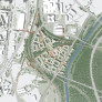 Gewinner: ADEPT ApS, Kopenhagen mit ohboi, atelier.tečka, VEN.KU architekti, VECTURA Pardubice, AFRY || Illustration + Zeichnung: © ADEPT