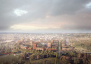 Gewinner: ADEPT ApS, Kopenhagen mit ohboi, atelier.tečka, VEN.KU architekti, VECTURA Pardubice, AFRY || Visualisierung: © ADEPT + Doug and Wolf