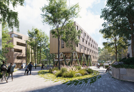 Sanierung und Neubau des Studierendenwohnheims Ginnheimer Landstraße 40-42