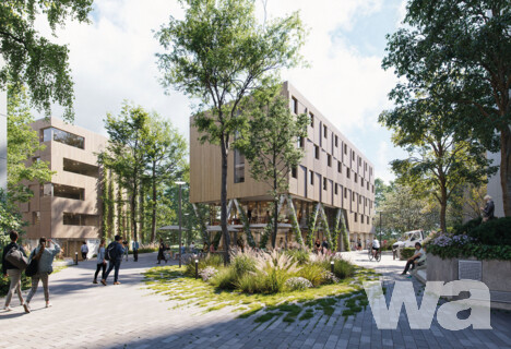 Um- und Neubau Studierendenwohnheim Ginnheimer Landstraße 40-42