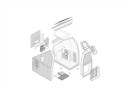 1. Preis in der Kategorie Architecture + Engineering: Parkplatzhaus | Moritz Maier, Ruonan Wang, National University of Singapore