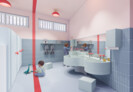 1. Preis in der Kategorie Exhibition Design + Interior Design: Kita Obstgarten | Leah Marie Backsmann, Hochschule Hannover