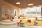 1. Preis in der Kategorie Exhibition Design + Interior Design: Kita Obstgarten | Leah Marie Backsmann, Hochschule Hannover