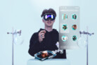 1. Preis in der Kategorie Interaction Design: On Radar – Radiotracer-Forschung auf Apple Vision Pro | Lukman Aščić, Audrey Lohmann, Zürcher Hochschule der Künste (ZHdK)