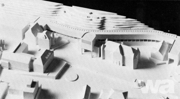 Gestaltung des Regierungsviertels | © 1. Rang/Gewinner Luigi Snozzi, Locarno | Foto 2. Stufe