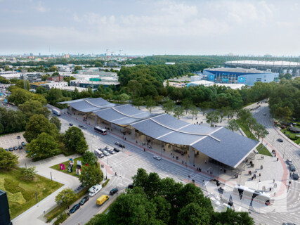 Neubau der Veranstaltungshaltestelle U5 Arenen