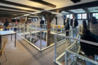 Die Studierenden des International Studio besichtigten zu Beginn des Projektes das Fachwerkhaus im Brühl. Foto: © HAWK