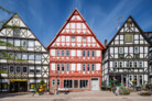Hessischer Denkmalschutzpreis, 2. Preis in der Kategorie „Öffentliches Bauen“: Markt 5 in Hofgeismar | Magistrat der Stadt Hofgeismar || Foto: © Rahel Welsen, Landesamt für Denkmalpflege Hessen