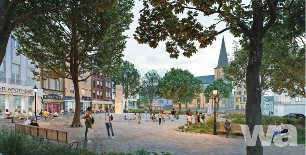 Alter Markt und Johann-Peter-Boelling-Platz
