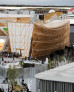 Ehrenpreis »Architects of the Year«: Lina Ghotmeh | Foto: Expo 2025, Osaka - Bahrain Pavilion. © Ishaq Madan