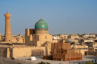 Winning Design of the AlMusalla Prize 2025 at the Bukhara Biennial 2025: EAST Architecture in collaboration with engineers AKT II and artist Rayyane Tabet || Photo: © Sara Saad, courtesy of the Diriyah Biennale Foundation