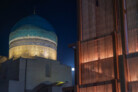 Winning Design of the AlMusalla Prize 2025 at the Bukhara Biennial 2025: EAST Architecture in collaboration with engineers AKT II and artist Rayyane Tabet || Photo: © Sara Saad, courtesy of the Diriyah Biennale Foundation