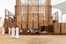 Winning Design of the AlMusalla Prize 2025 at the Islamic Arts Biennale 2025: EAST Architecture in collaboration with engineers AKT II and artist Rayyane Tabet || Photo: © Marco Cappelletti, courtesy of the Diriyah Biennale Foundation