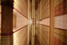 Winning Design of the AlMusalla Prize 2025 at the Islamic Arts Biennale 2025: EAST Architecture in collaboration with engineers AKT II and artist Rayyane Tabet || Photo: © Marco Cappelletti, courtesy of the Diriyah Biennale Foundation
