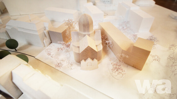 Wiederaufbau der Bornplatzsynagoge am Joseph-Carlebach-Platz