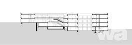 Längsschnitt | © wulf architekten gmbh, Stuttgart