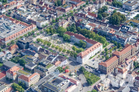 Arsenalplatz | ZIEL Zentrale Innenstadt Entwicklung Ludwigsburg | © wa wettbewerbe aktuell