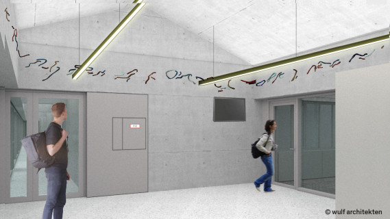 Kunstwettbewerb für den Neubau des Instituts für Lebensmittelsicherheit und -hygiene der FU Berlin (ILH) Kunstwettbewerb für den Neubau des Instituts für Lebensmittelsicherheit und -hygiene der FU Berlin (ILH)