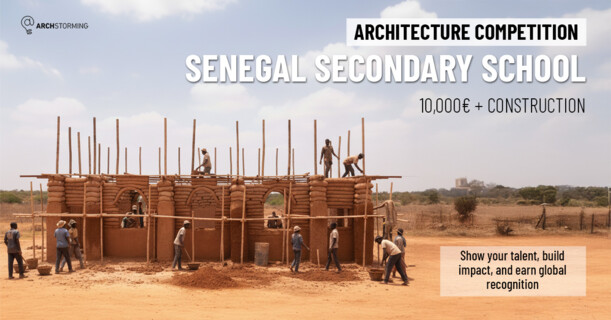 Senegal Secondary School Architecture Competition | Image: © Archstorming