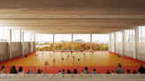 Gewinner: Henning Larsen, Kopenhagen | Winell & Jern Architects | Ramboll | John Dohlsten, Sports Science Lecturer || Visualisierung: © Plankton Group