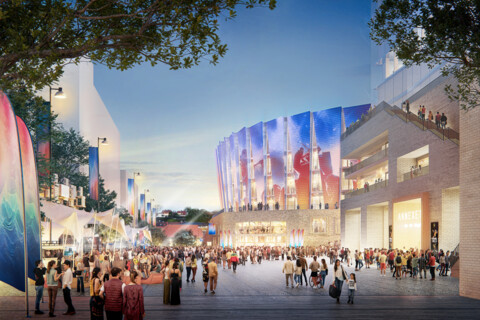 Neues Arena-Viertel / Nya Arenakvarteret