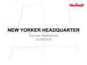 Umbau und Erweiterung des NEW YORKER Headquarter