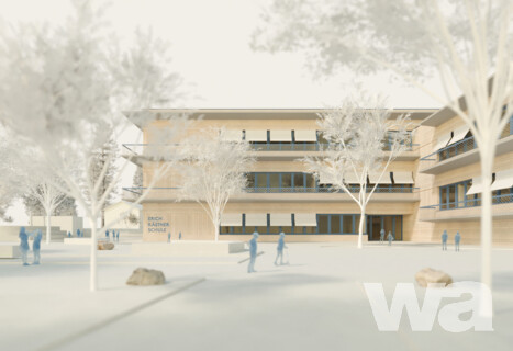 Neubau Erich-Kästner-Gemeinschaftsschule mit Mensa