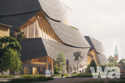 Arena-Viertel, Göteborg – Wassersportzentrum (Valhallabad) mit Sporthallen