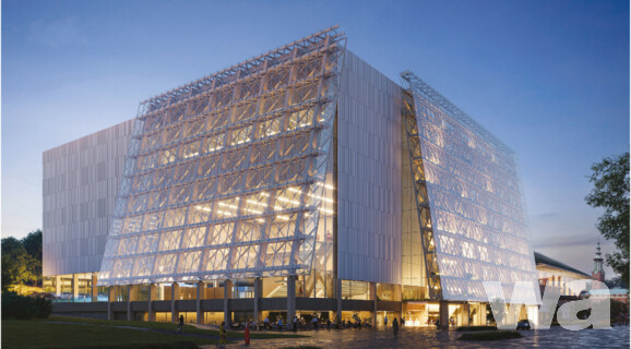 Arena-Viertel, Göteborg – Wassersportzentrum (Valhallabad) mit Sporthallen