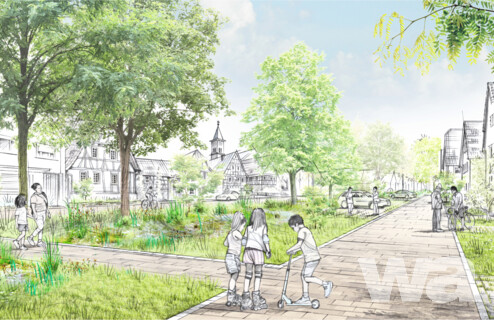 Neugestaltung Am Anger und Kleines Angersträßchen