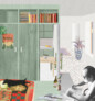 Honorable Mention: CABINET APARTMENT | Nicolò Costantini, Luca Ghezzi, Gioele Sardini, Fabio Sciuchetti (Italy)