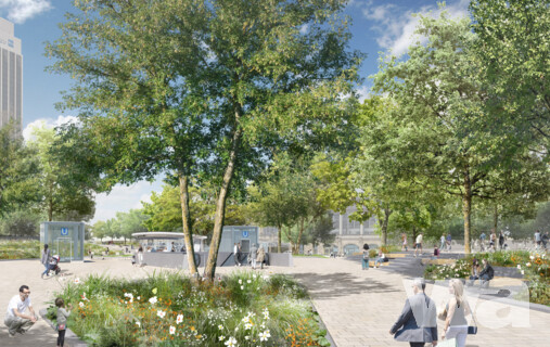 Architektonische und freiraumplanerische Gestaltung der U5-Haltestelle Stephansplatz