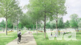 2. Preis: POLA Landschaftsarchitekten, Berlin | Visualisierung: © Rendercircle, Christian Marrero