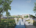 2. Preis: Lederer Ragnarsdóttir Architekten PartGmbB, Berlin | Lützow 7 Müller Wehberg Landschaftsarchitekten PartG mbB, Berlin || Visualisierung: © Maln GbR, Melle