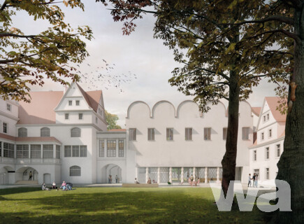 Schloss Köthen - Sanierung und Hofgestaltung, Neubau Besucherzentrum