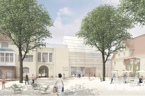 Schloss Köthen - Sanierung und Hofgestaltung, Neubau Besucherzentrum