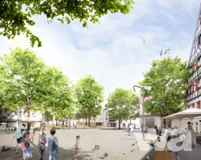 Neugestaltung Kurt-Georg-Kiesinger-Platz und Bahnhofstraße